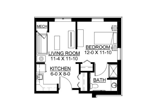 Memory Care Floor Plan The Leix