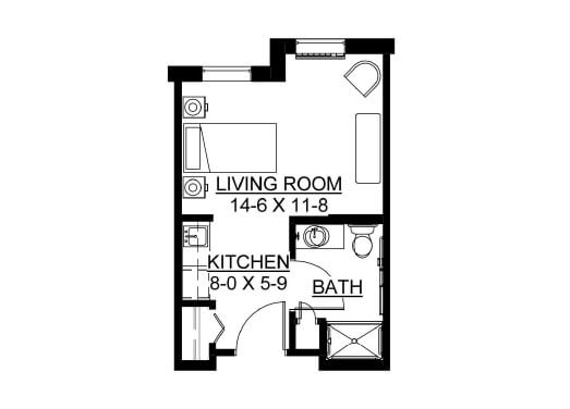Assisted Living Floor Plan The Verner