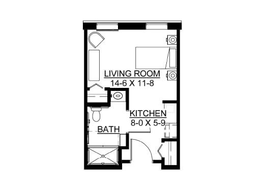 Memory Care Floor Plan The Wellington